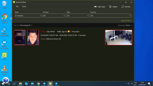 Reconhecimento Facial com máscara no SAFR from RealNetworks