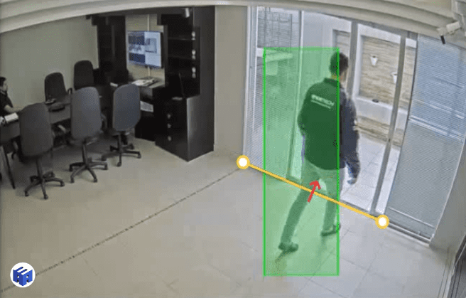 Análise de Vídeo - Foto demonstração do sistema de detecção de intrusão - Axis Fence Guard (4)