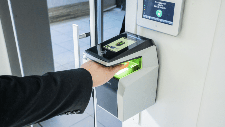 MorphoWave - Tecnologia de Controle de Acesso por Reconhecimento da Geometria da Mão.