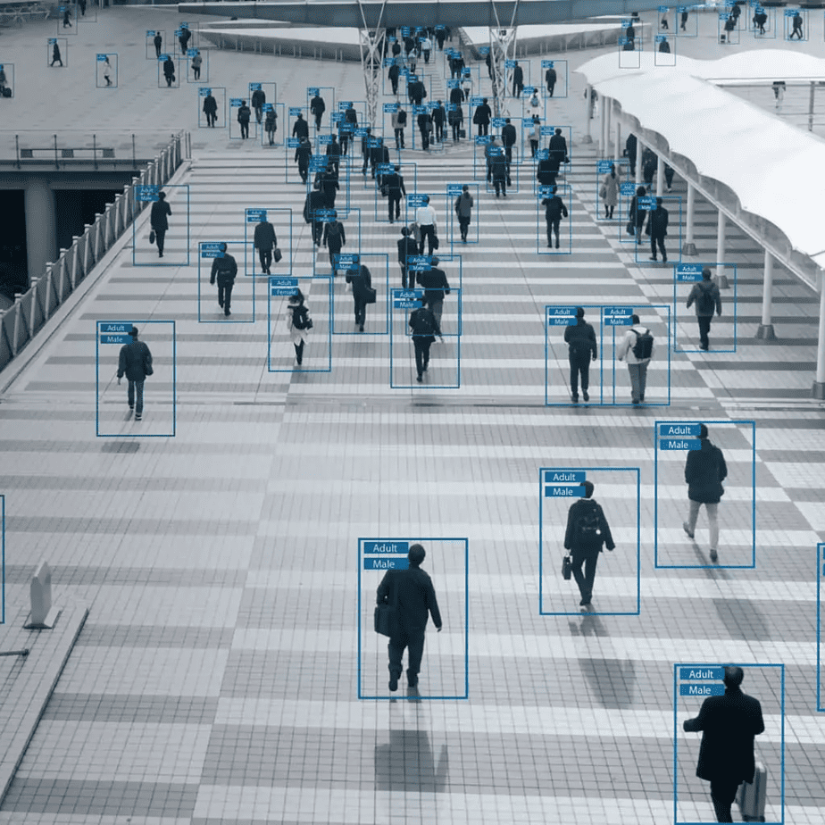Video Monitoramento IP: Analítico de Vídeo - Contagem de Pessoas