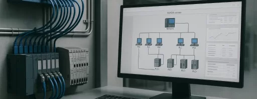 Redes industriais: o que são, protocolos, arquitetura, segurança e integração com SCADA